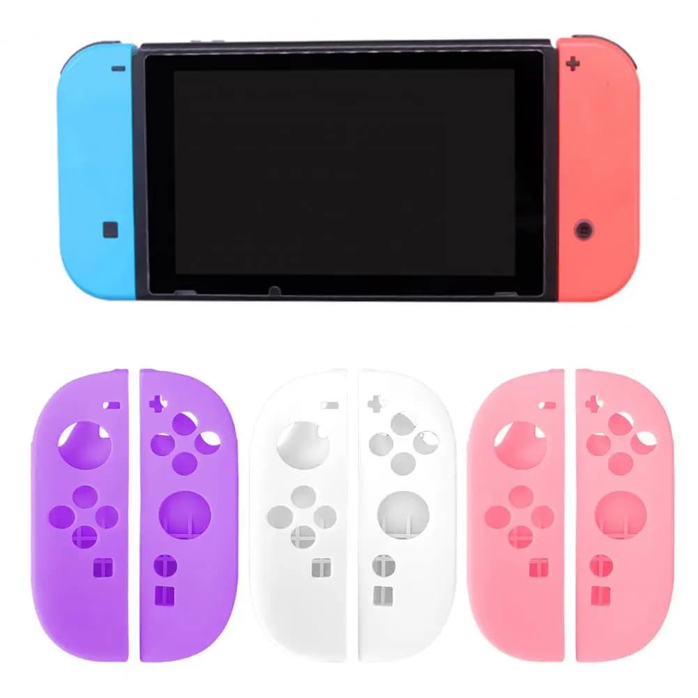 Custodia protettiva in silicone per controller Switch Joy-con Custodia con impugnatura resistente agli urti per Nintendo