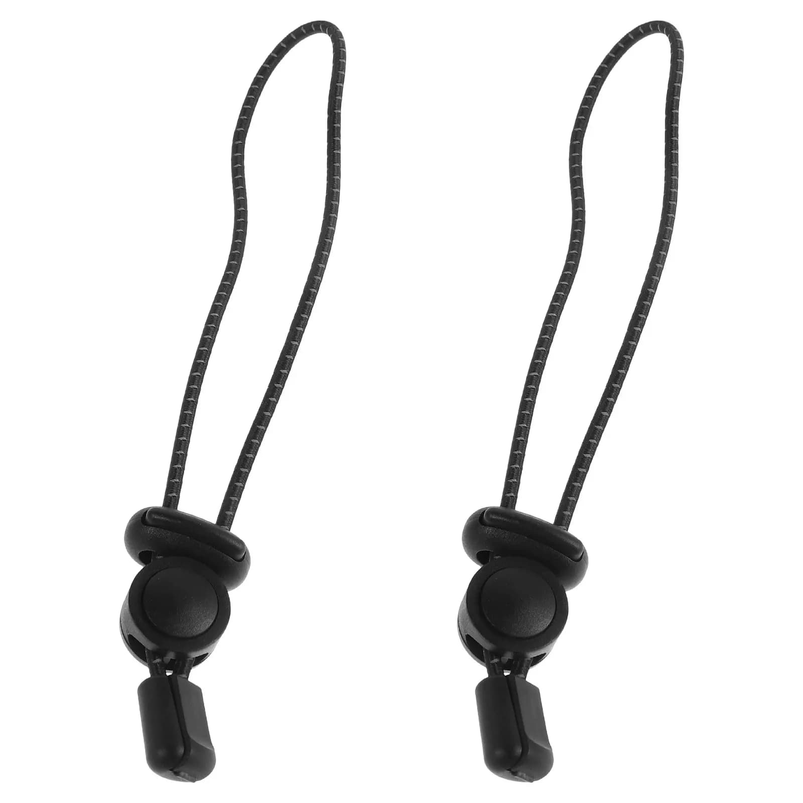 2Pcs Adjustable Pole Strap Elastic Bungee Cord for Backpack Hiking Poles Mountaineering Stick Fixing Camping Gear Trekking