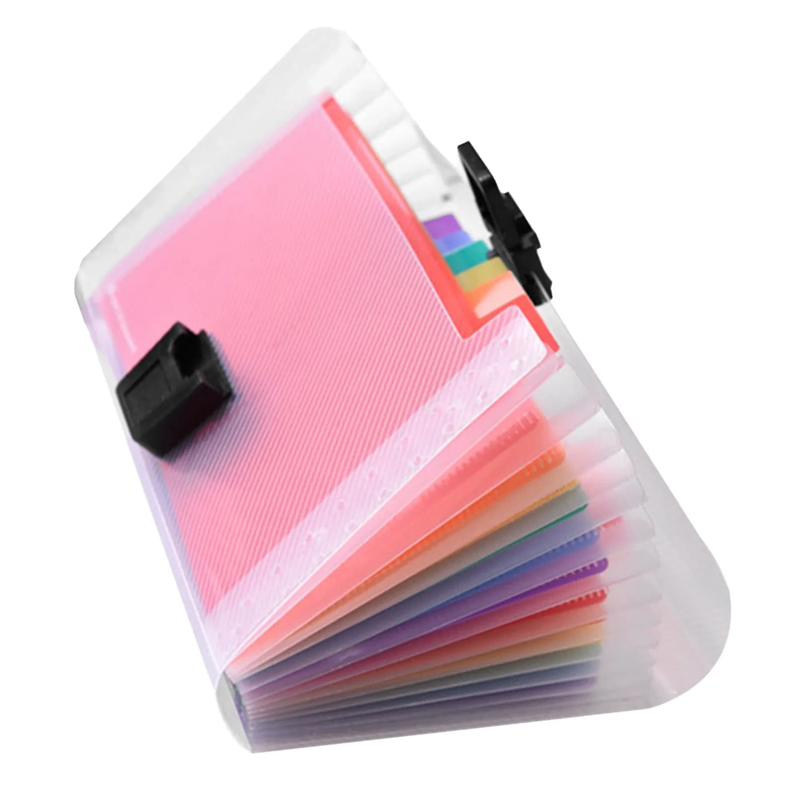 13 Pockets School Document Bag File Folder Organizer Holder for Desk Practical Portable