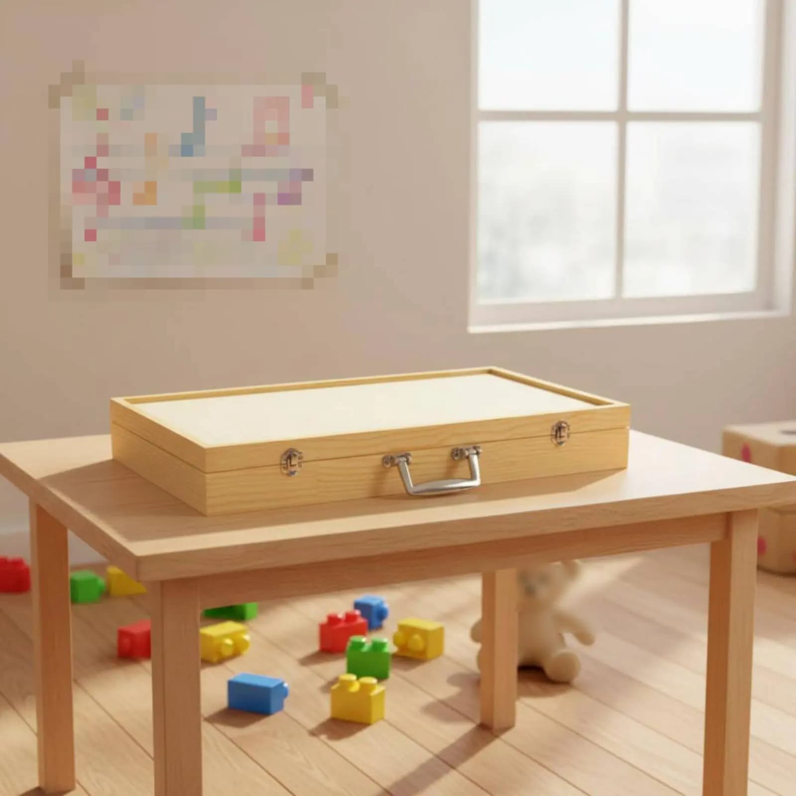 Set di 10 Campane Vibranti, Blocchi Sonori in Legno per Educazione Musicale, Set di Strumenti Musicali con Note Incise, Giocattolo Educativo
