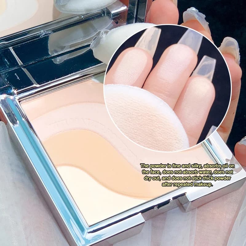Loose Powder Transparent Long lasting Matte Highlighter Makeup Oil Control Cover Cosmetics Makeup Holding setting powder