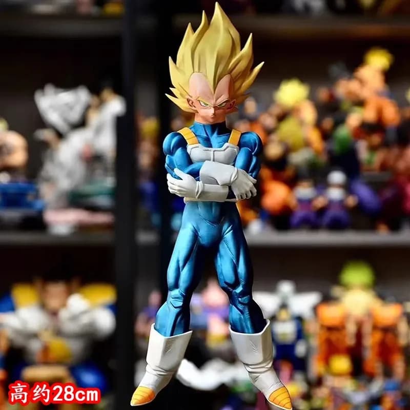 28 cm Dragon Boll Figure Vegeta Figure Vegeta Action Figurine Doll Statue Collection Modello Bambini Giocattolo personalizzato Regali di compleanno