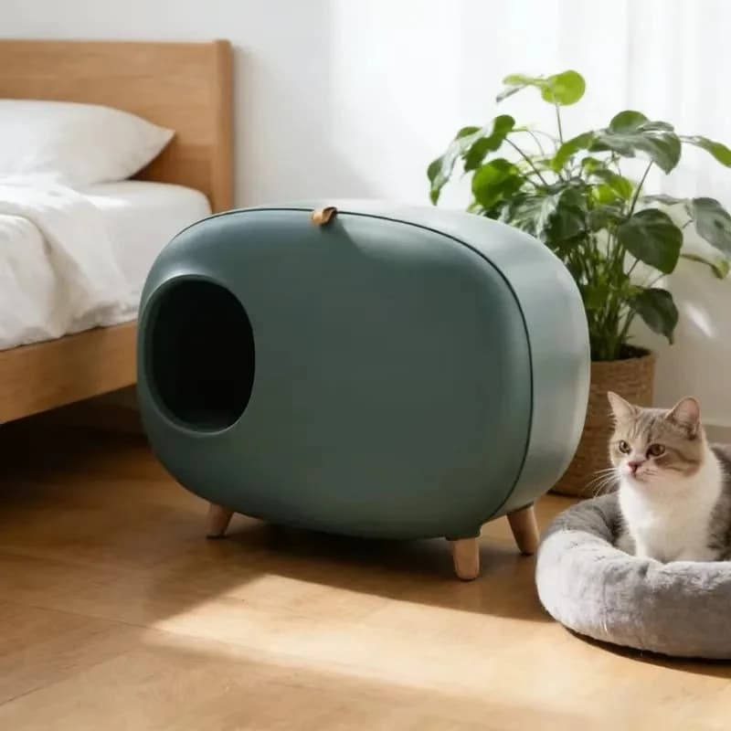 For Cat Litter House Pet Furniture Cleaning Set Plastic Pet Supplies Supply Durable Design