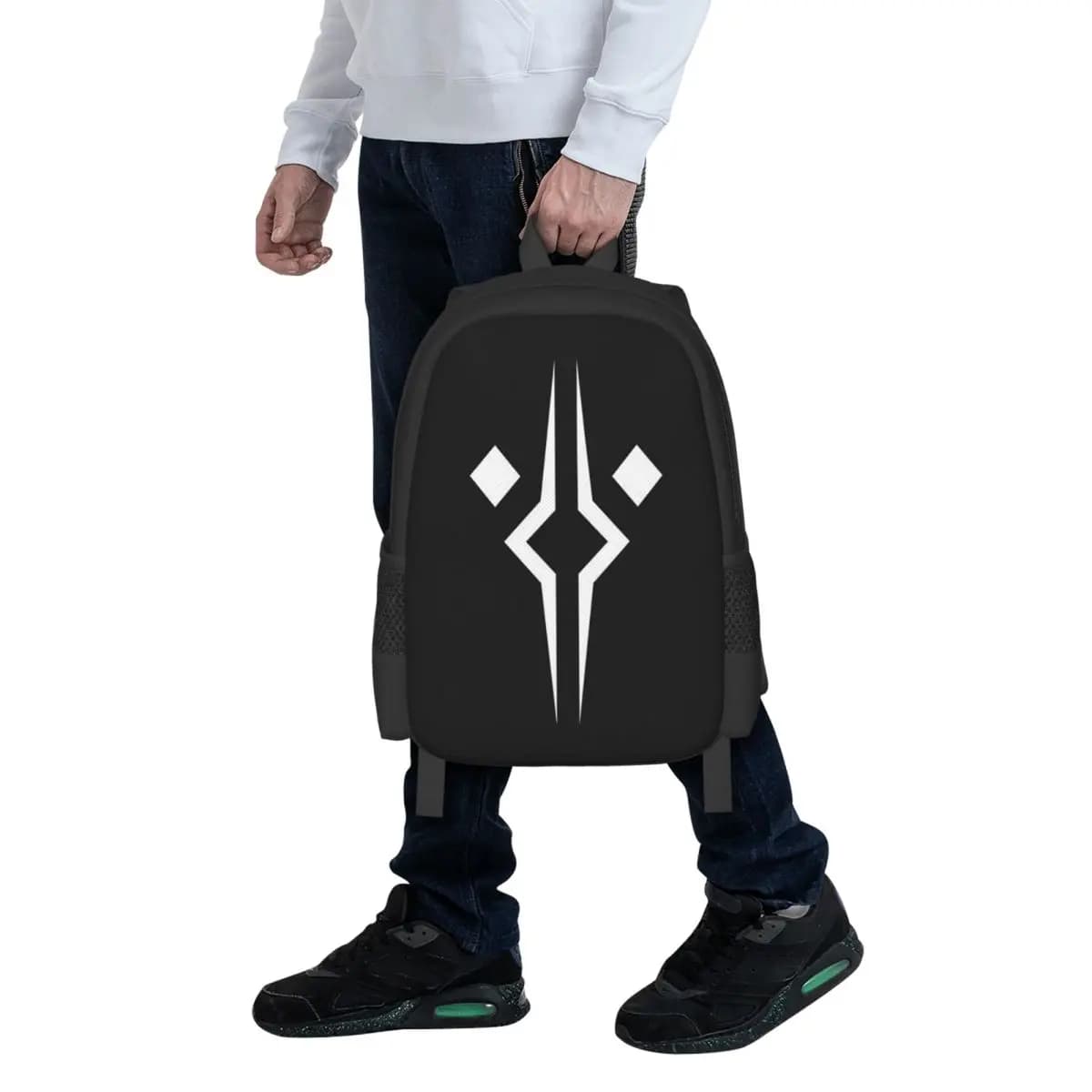 Fulcrum Ahsoka Tano Sci Fi Wars Zaino per studenti Borsa da scuola Zaino da viaggio per escursioni per ragazzi e ragazze Borsa a tracolla alla moda