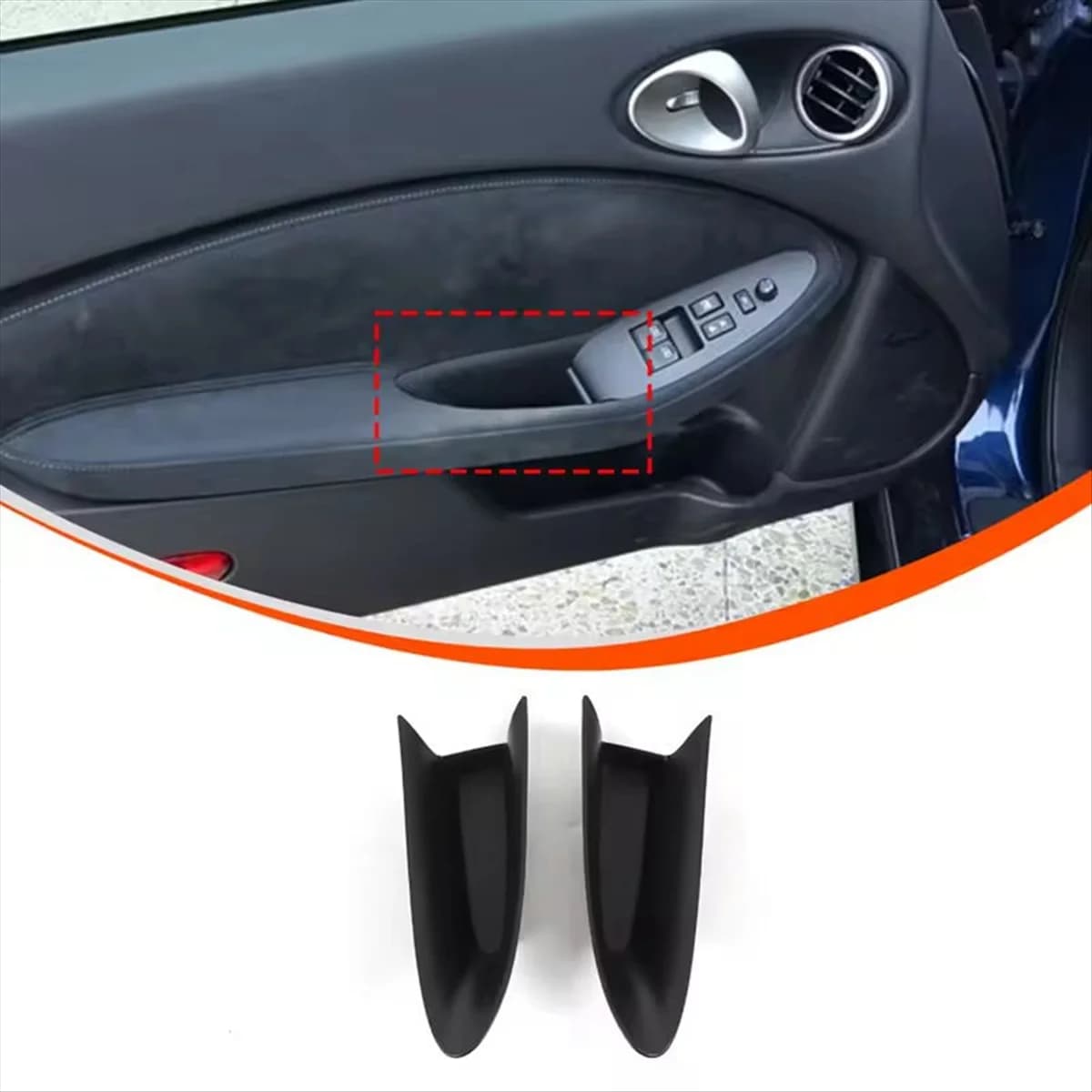 Car accessories Car door handle Car holder box for armor Tray Holder Phone Holder
