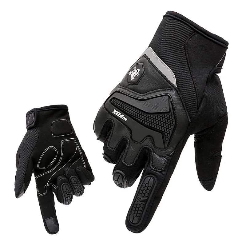 NEW Clearance Sale Full finger bike gloves Lycra material motorcycle gloves outdoor sports MTB road riding gloves BAT/FOX Cheap