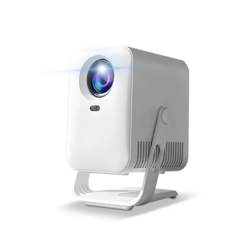 New 4K Mini Portable Smart Projector with Built-in Gimbal, Touch Pen Interaction, Auto Focus - Home & Outdoor