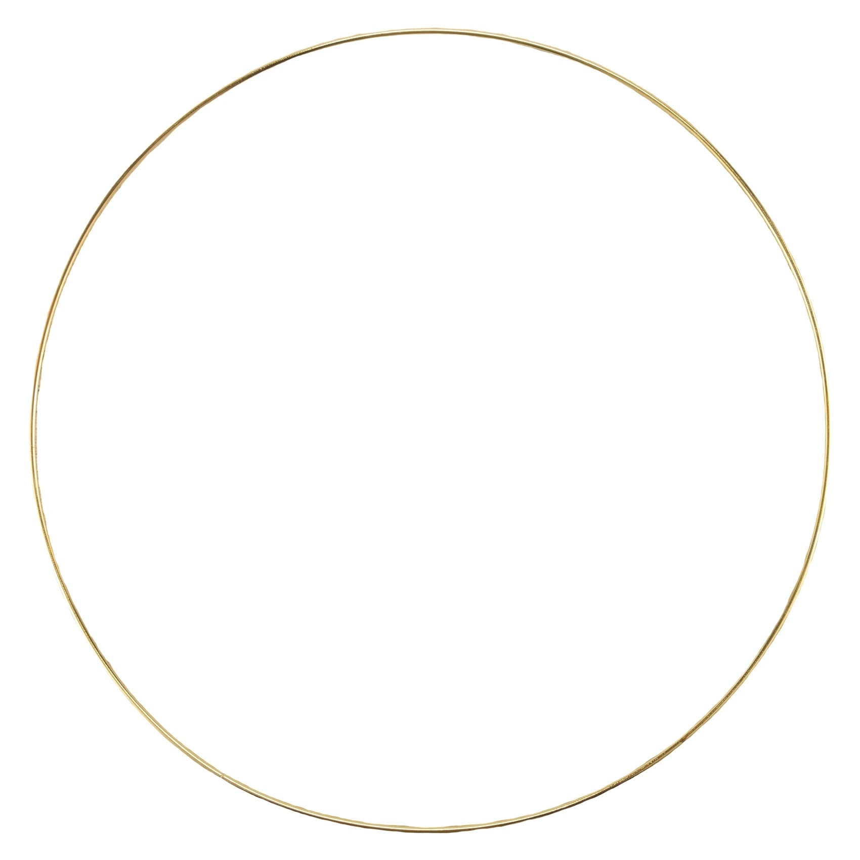 ABMS-5 Pack 14 Inch Large Metal Floral Hoop Wreath Macrame Gold Hoop Rings For DIY Wreath Decor, Dream Catcher And Macrame Wall