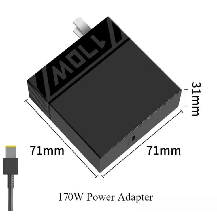 PER Lenovo LEGION C170W PD3.0 Multi-protocoRicarica rapida Nitruro di gallio Adattatore portatile Spina del caricabatterie Telefono cellulare Tablet Laptop