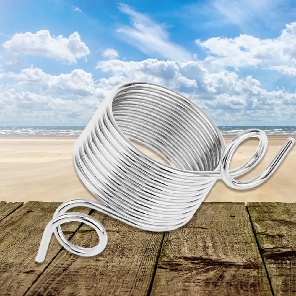 4Pcs 19Mm Premium Stainless Steel Knitting Ring Thimble Smooth Comfort Fit Dual Yarn Guide for Knitting Crocheting Gift