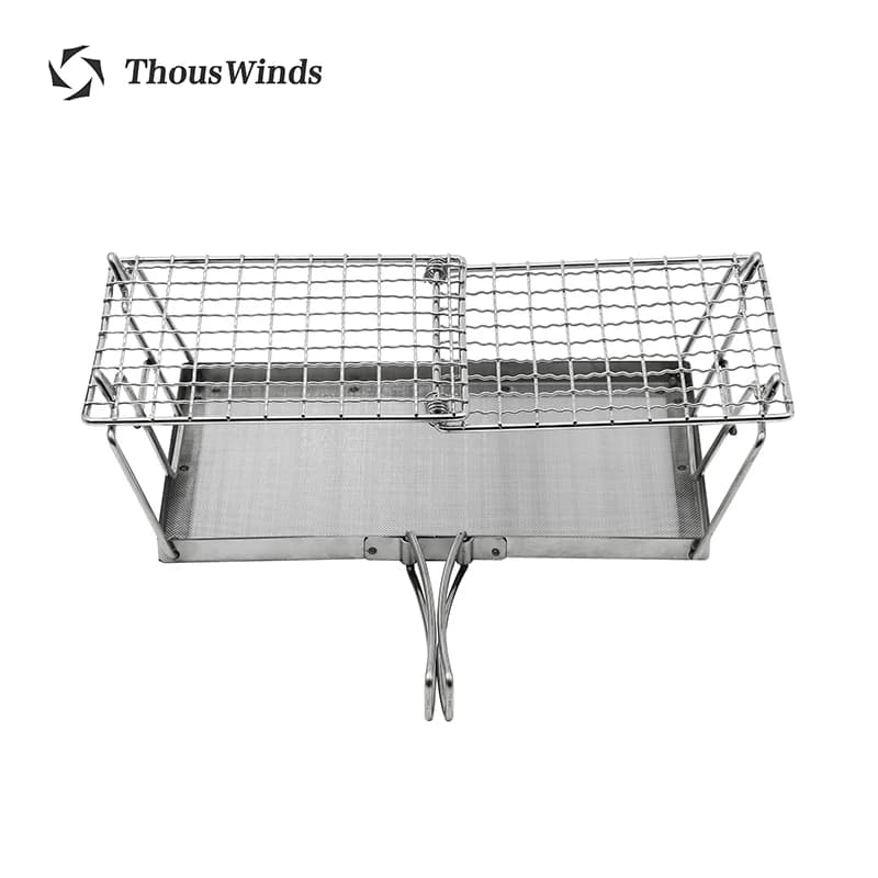 Thous Winds-supporto per griglia per fornello da esterno, griglia per Barbecue portatile, rete per Barbecue per Picnic, escursionismo, turisti, forniture da campeggio