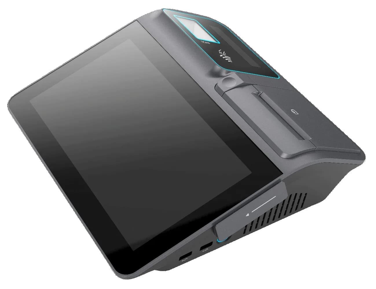 Sistema POS LongFly da 11,6 pollici, Tablet PC All-in-one, schermo touch, registratore di cassa, sistema Android con stampante per supermercati