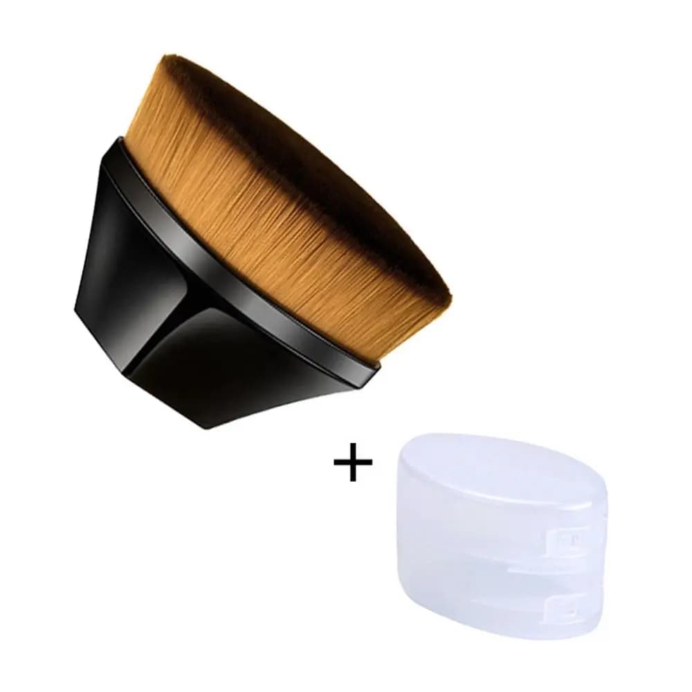Kabuki Face Blush Foundation Makeup Brush Flat Top for Blending Liquid Cream Foundation Brush Makeup Tool Liquid Powder Women