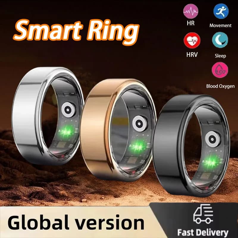 Smart Ring SR08 Multifunctional Ring Bluetooth Health Monitor Sleep Monitor Heart Rate Man Woman Smart Ring New