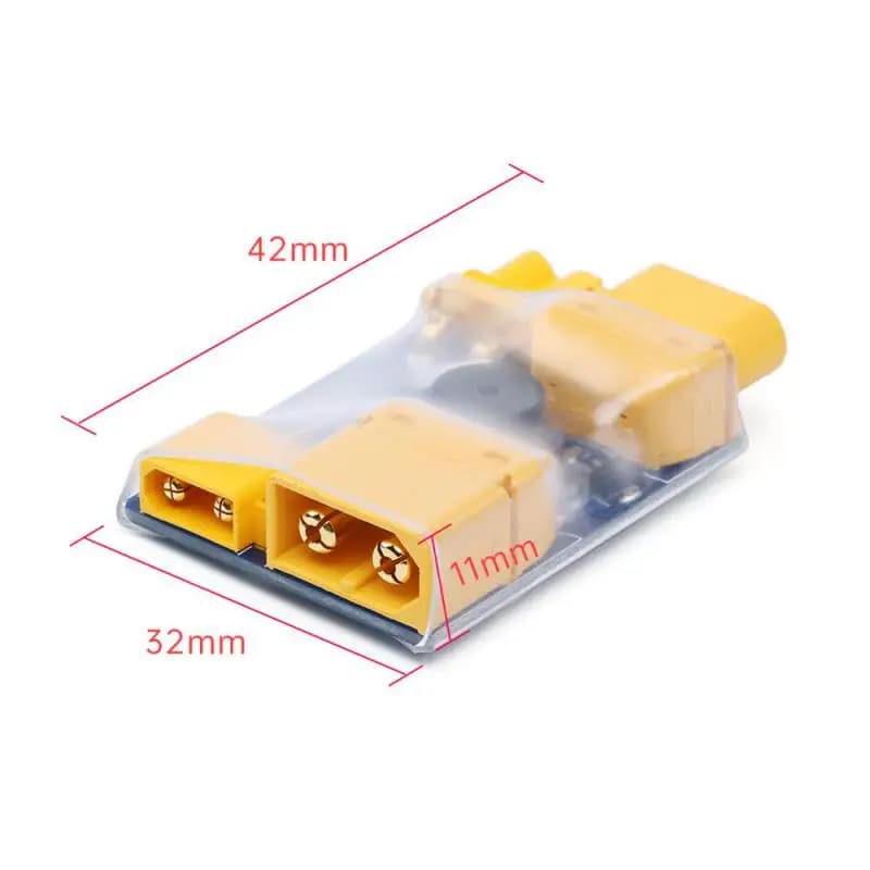 iFlight XT30 / XT60 Tappo di protezione da cortocircuito Smart Smoke Stopper per parte drone FPV
