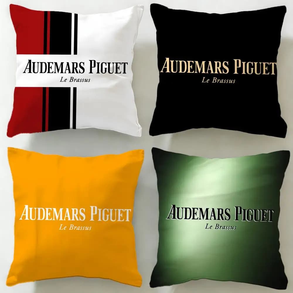 luxury watch brand Audemars Piguet Cushion Cover Soft & Easy-Wash Pillow Case – Versatile for Couch, Bed, Travel and Office