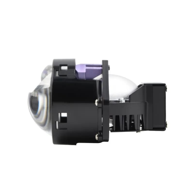 27000Lm 3 Inch Bi LED Laser Projector Lens 12V 60W 6000K Hi Lo Beam Double Reflector Car Retrofit Headlight