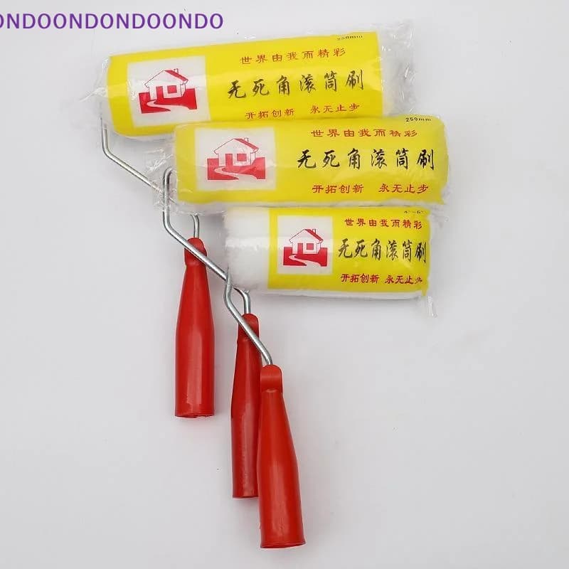Paint Roller Brush Multiple Sizes High Density Lint Free Fabric Perfect For Home Wall Painting DIY Renovation Projects