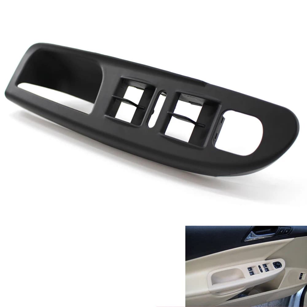 Pannello di controllo dell'interruttore della finestra nero Trim per VW Passat B6 2006-2010 3 c1867171b Aftermarket sostituire