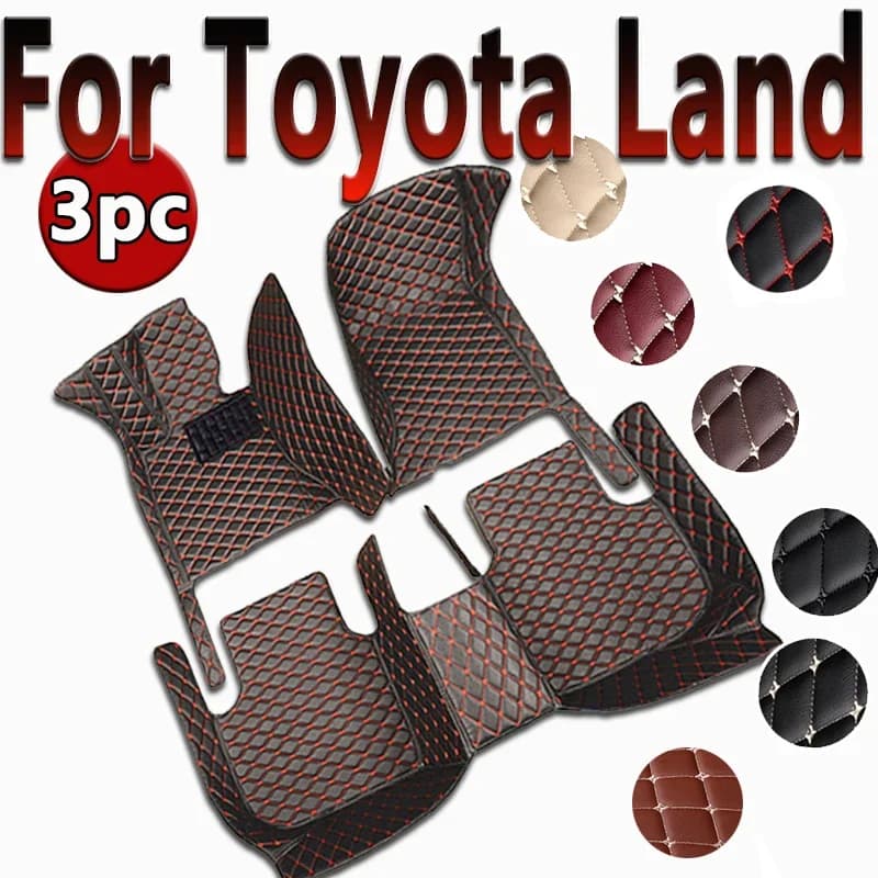 Tappetino per auto per Toyota Land Cruiser Prado 2003 ~ 2009 5 posti Tappeto impermeabile Tappetini per auto Tappeto Accessori auto LC70 LC90 LC120 LC150