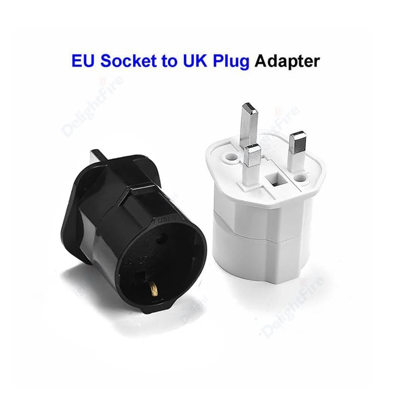 Multifunzionale 250V 13A EU Euro Europeo a UK Spina Adattatore Convertitore di Alimentazione Spina 2 Pin Rotondi Presa Da Viaggio Adattatore Universale