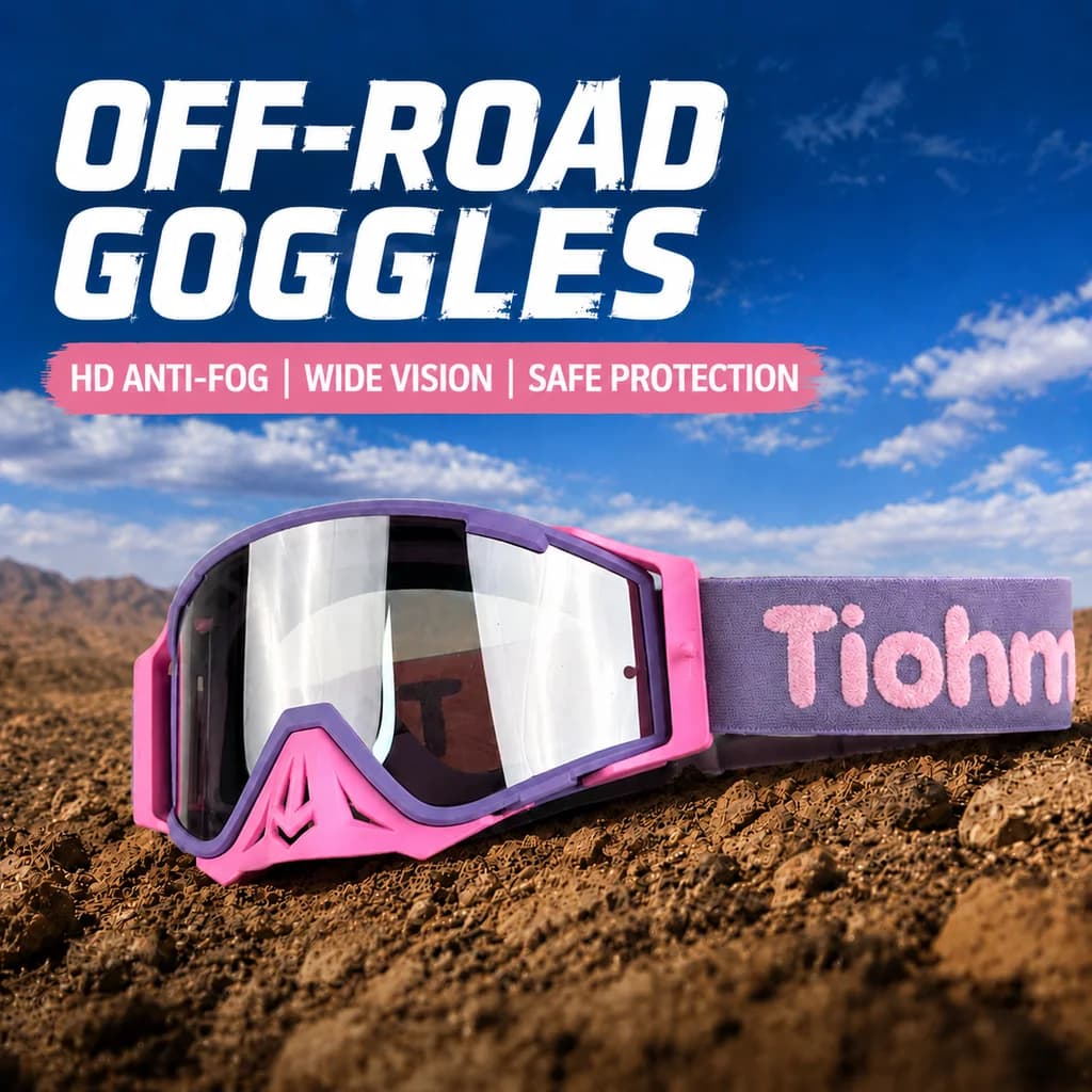 Off-Road Motocross Goggles Motorcycle Glasses MX Moto Dirt Bike ATV Ski Outdoor Sports Helmet Scooter Mask Googles for Cycling