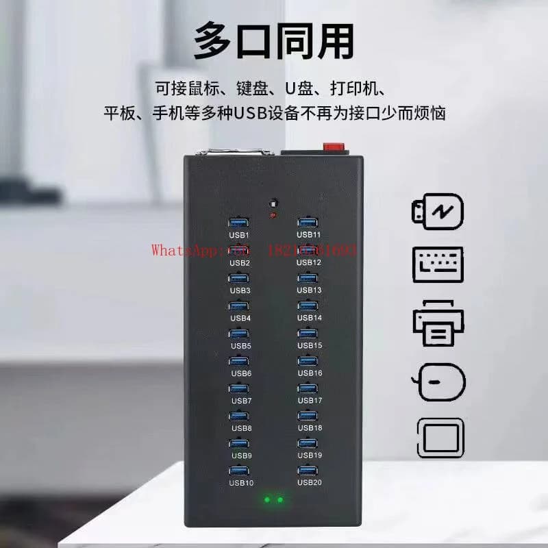 USB Charge Transfer USB Split Screen Projector Expander HUB HUB Multi Port Expansion 2.03.0