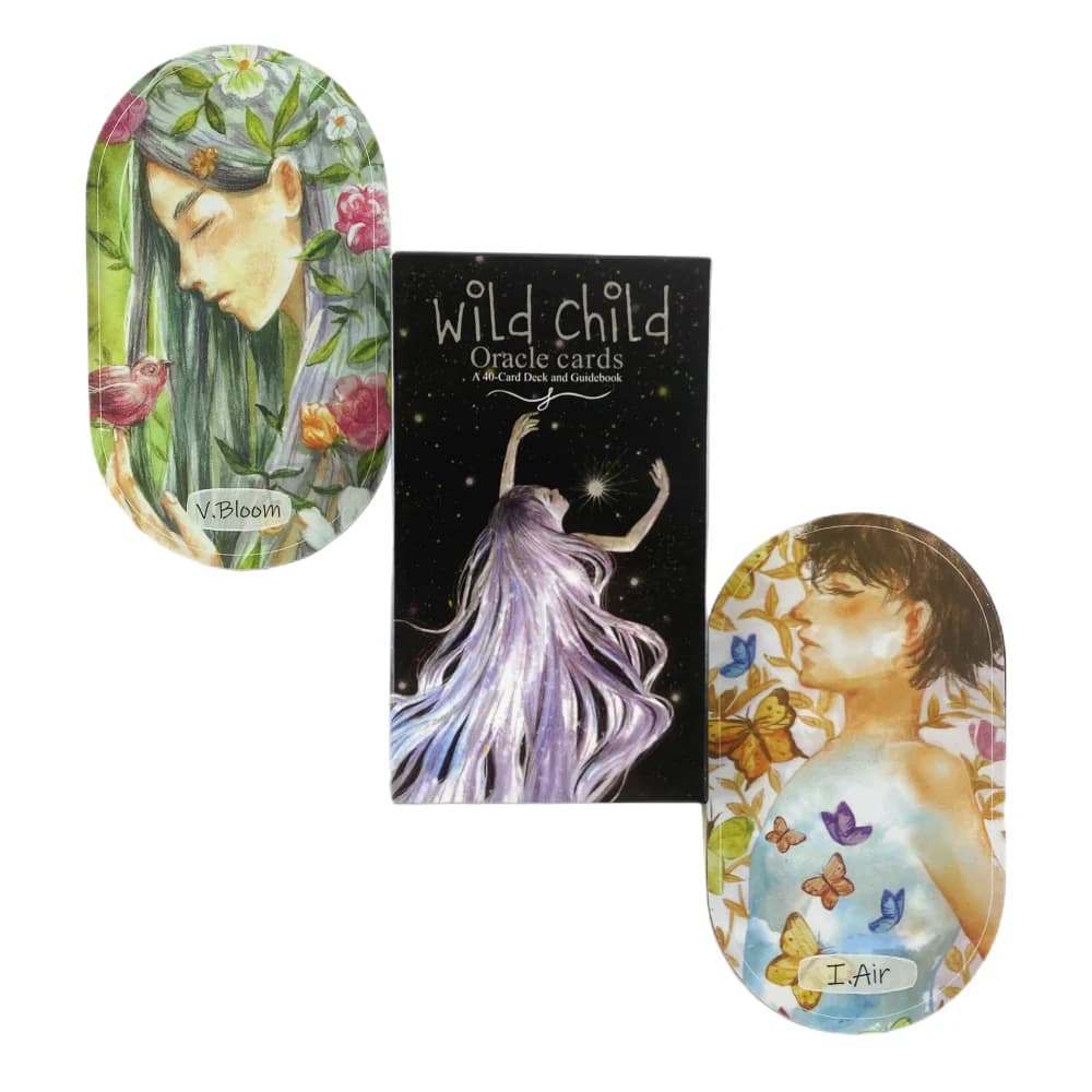 Wild child oracle deck 40 Card Deck Indie oracle deck beautifully illustrated way to knowledge and healing t