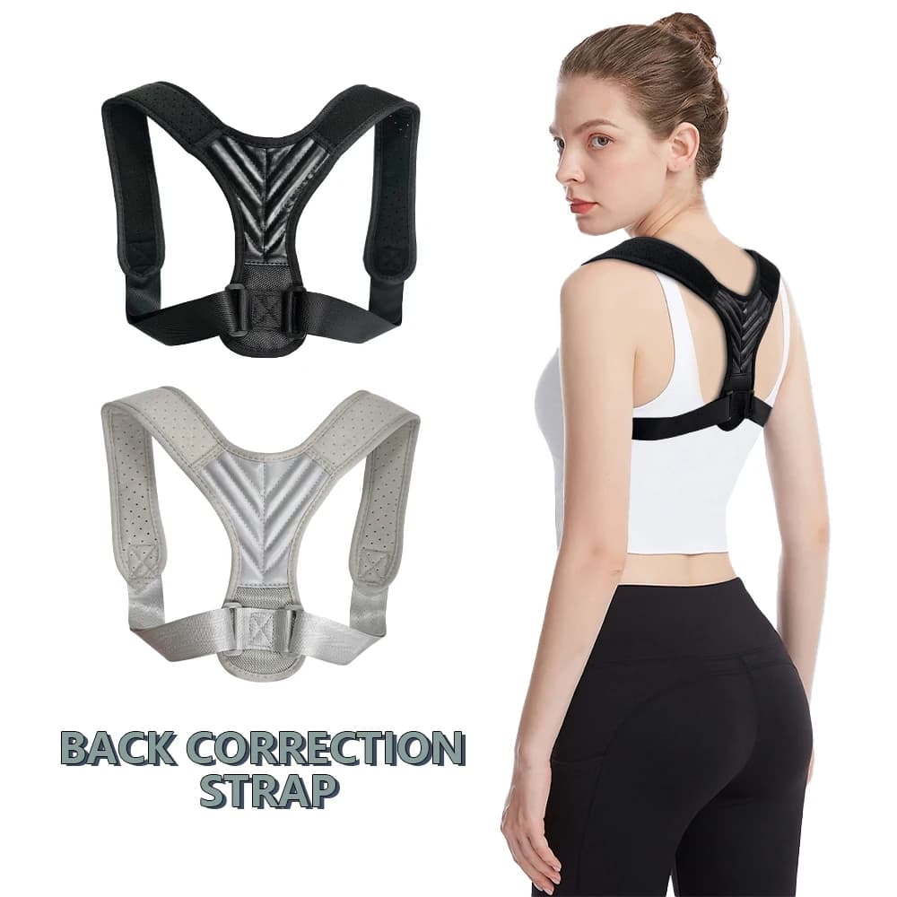 Upgraded Arrow‑Style Posture Corrector Adjustable Back Shoulder Support Brace Invisible Hunchback Correction Strap for Men Women