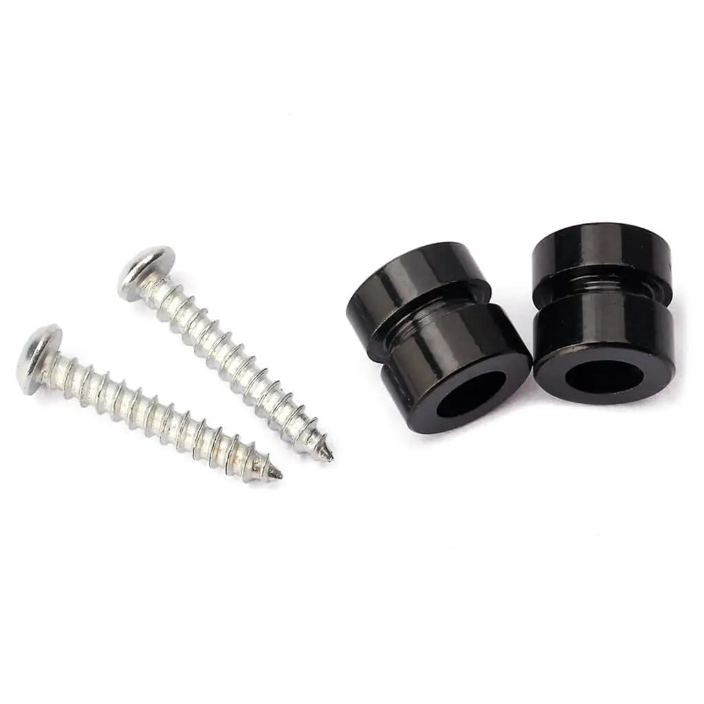 Coppia di fermacorde in metallo antiscivolo per chitarra, accessorio per basso e ukulele