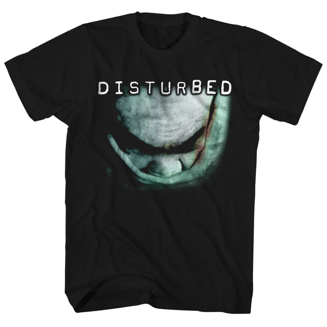 Maglietta da uomo Disturbed The Sickness, maglietta classica da concerto della band, nuova, nera