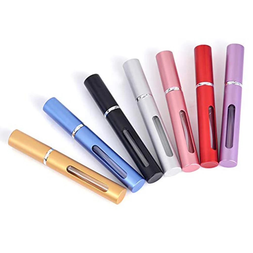 Refillable Perfume Bottle Travel Size Portable Ultra Fine Spray Bottle Atomizer Empty Refillable Bottle 5ml