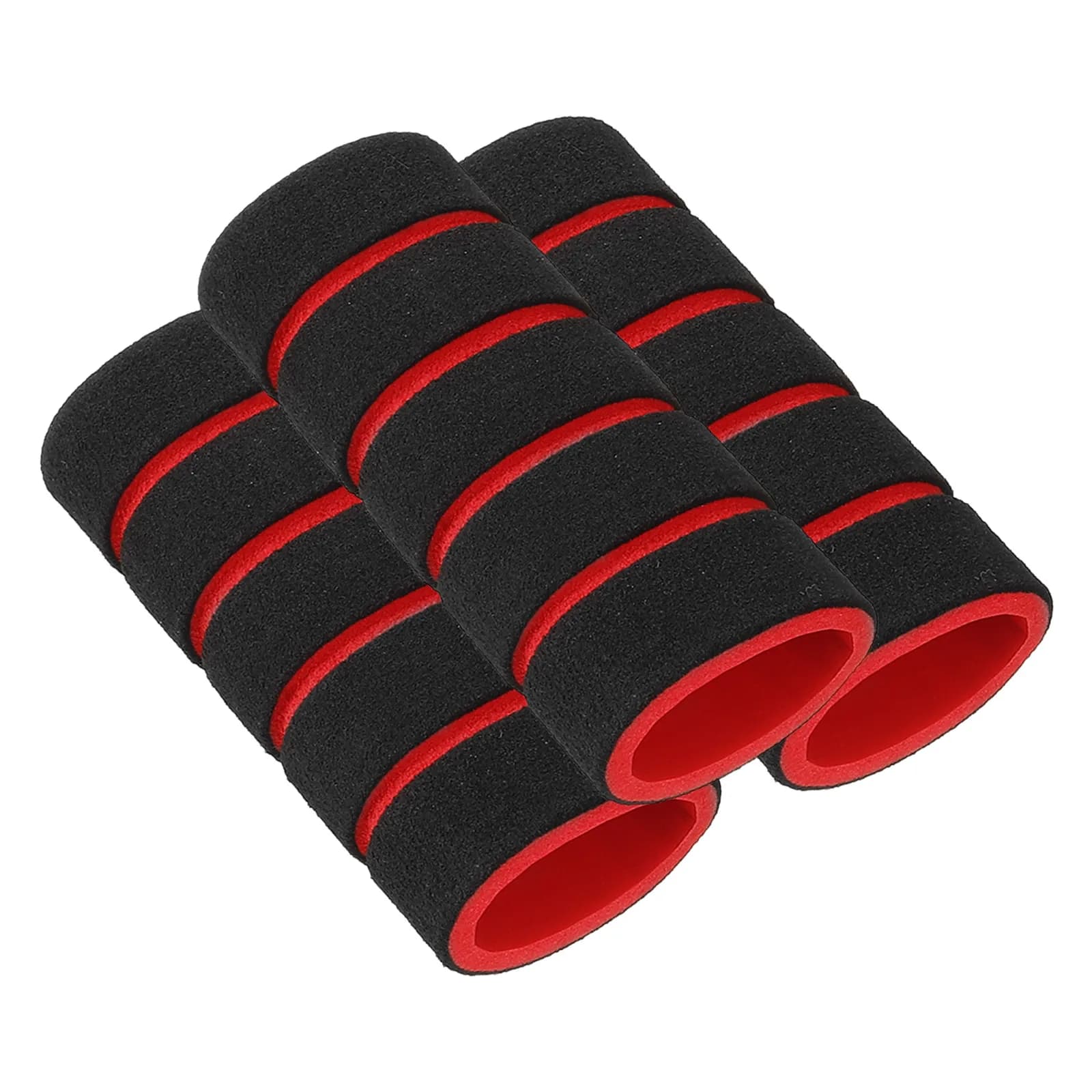 3 pezzi copertura impugnatura manubrio protezione barra palestra bilanciere per squat protezione barra antiscivolo manopole manubrio per barre pull-up