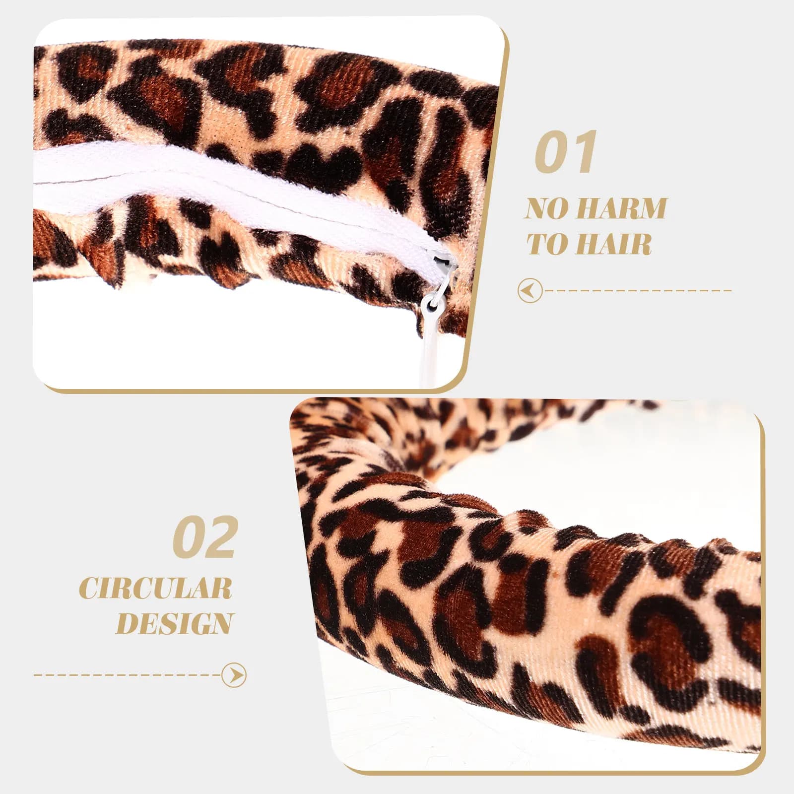 Heat-free foam curlers for short, medium and long hair, heat-free styling tool, flexible rollers for women, sleeping band