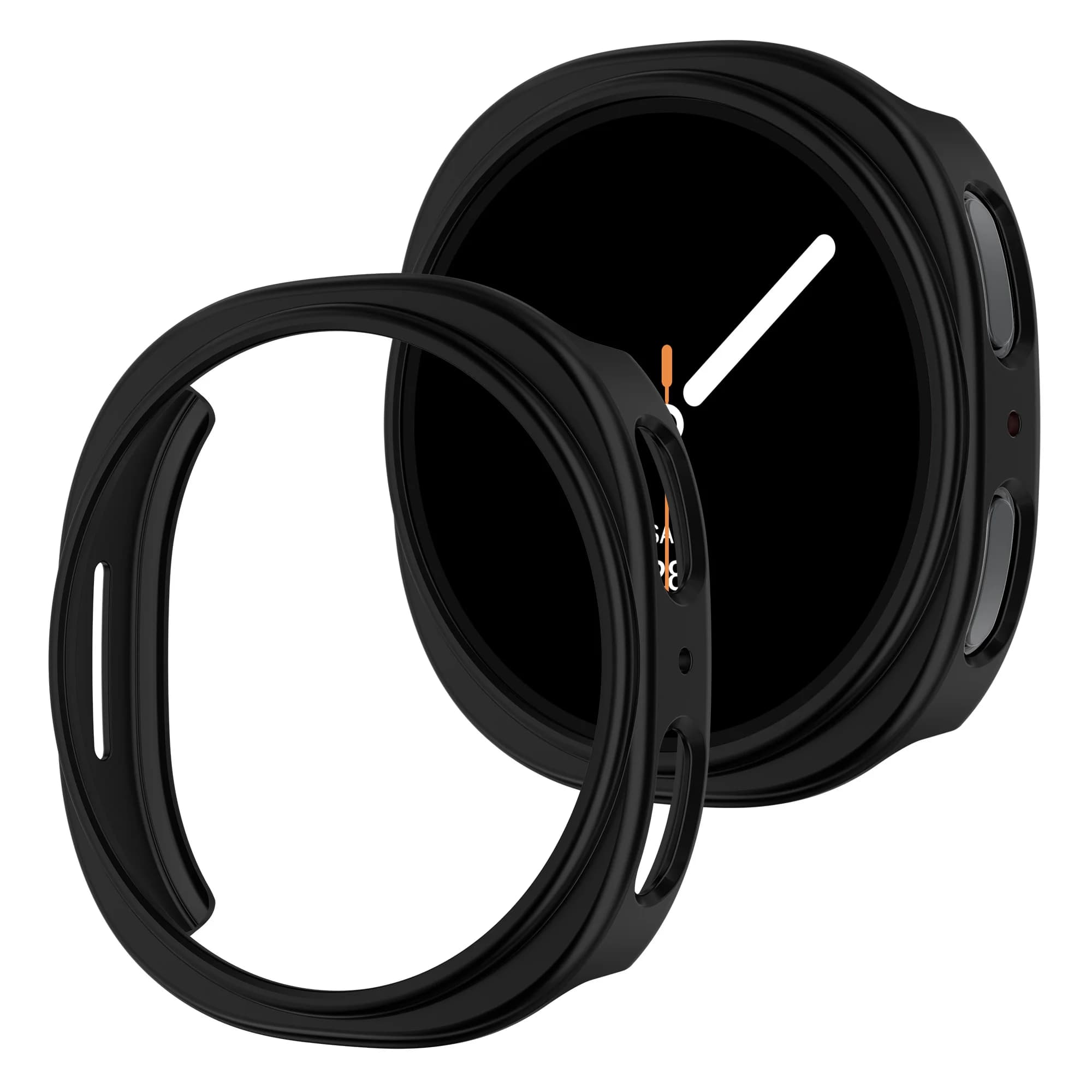 Cover per Samsung Galaxy watch 8 Custodia 8 classic 46mm 40mm 44mm Protezione schermo PC Guscio paraurti cavo Galaxy watch 8 Protettivo
