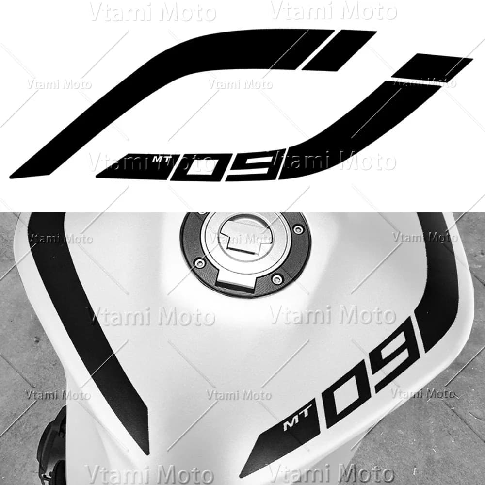 Adesivo serbatoio moto Decalcomanie serbatoio carburante per MT-09 MT09 FZ-09 Fz09 2014-2021