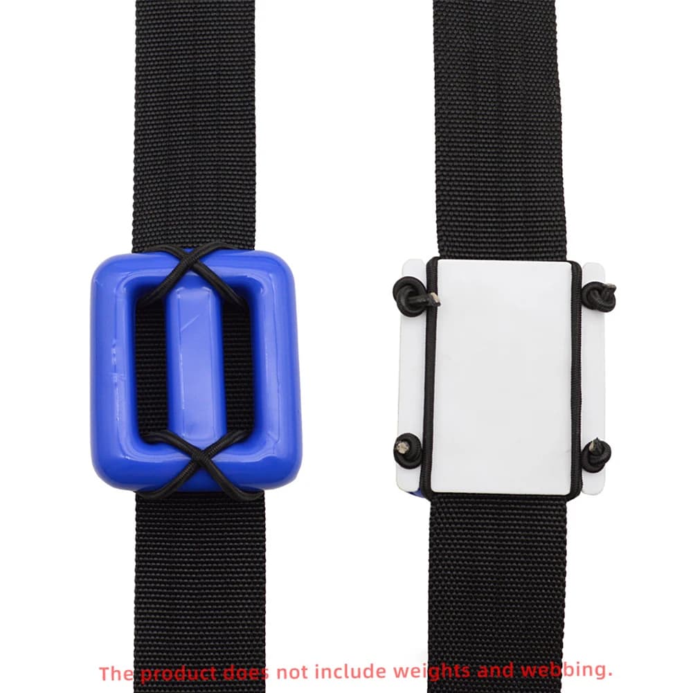Wear Resistant Diving Weight Fixing Plate Fixing Plate Adjustable BCD Diving Accessories