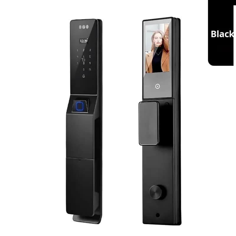 Smart Lock For Outdoor Courtyard New 3D Face Recognition Remote Unlocking High Temperature Resistance WiFi Made Aluminum Alloy