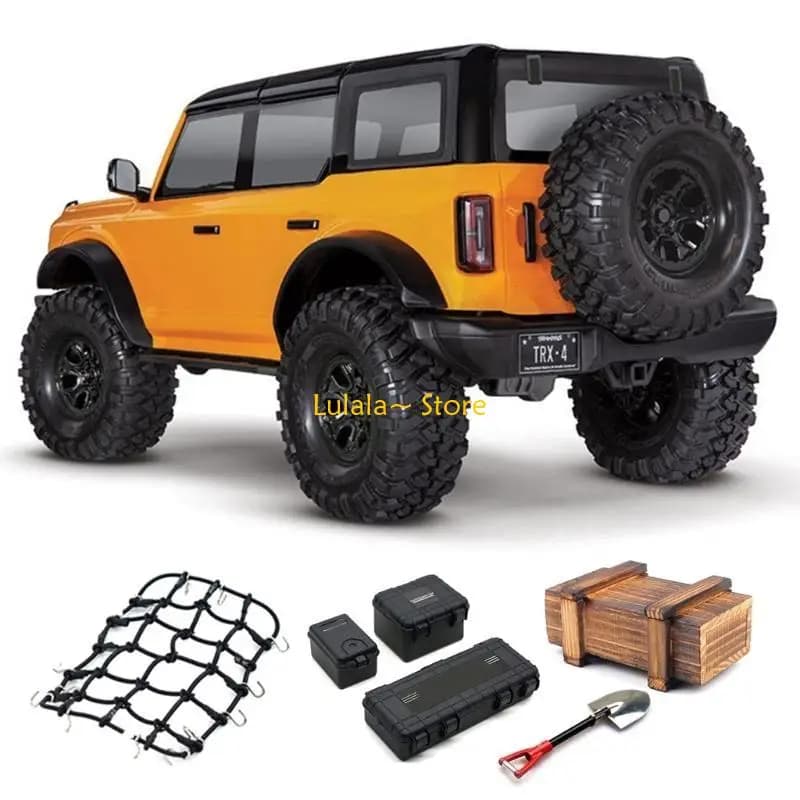 Y4QA Rete portabagagli elastica cingolata RC con gancio per camion in 1/10 RC