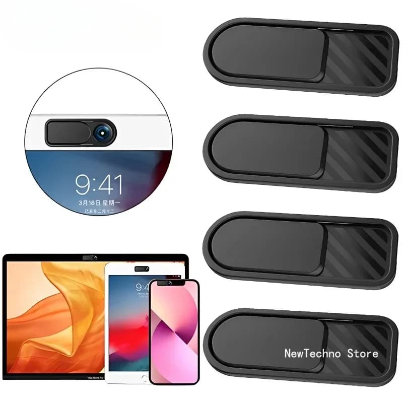 20pcs Webcam Cover Mobile Computer Lenes Camera Cover for Iphone Samsung Anti-Peeping Protector Shutter Slider Privacy Sticker