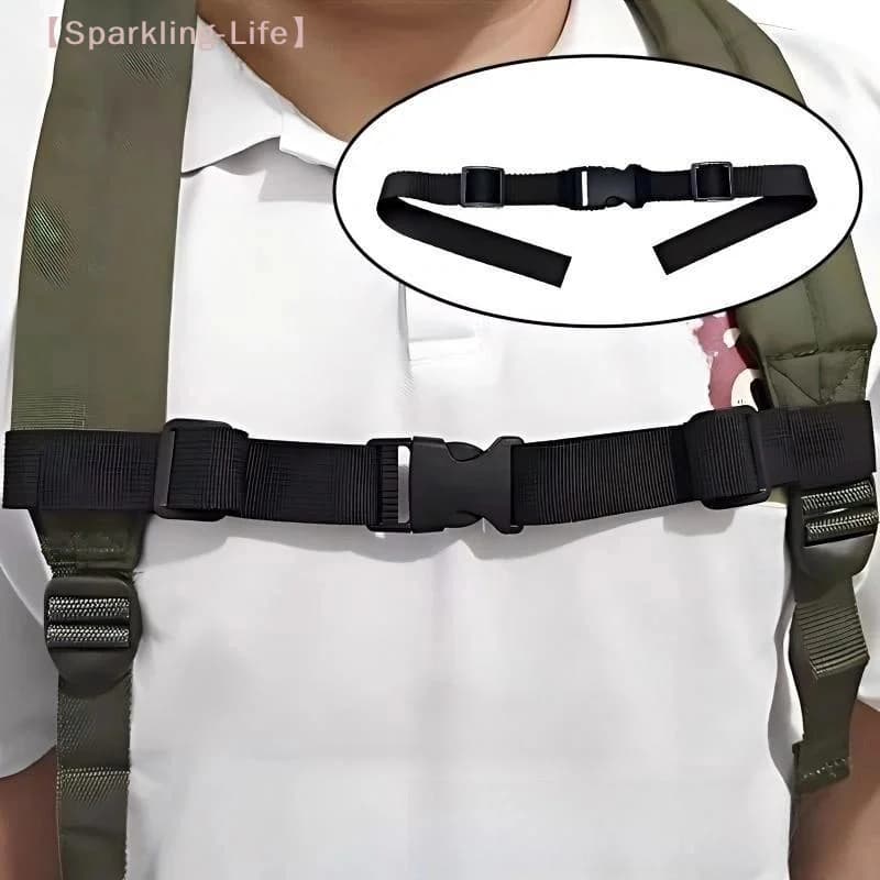 【JYA1】1 Pezzo Accessorio per Borsa, Fibbia per Cinghia Pettorale Zaino, Cinghia Fissaggio Spallacci Zaino, Cinghia Antiscivolo per Zaino