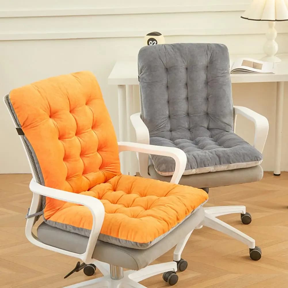 Cuscino per sedia ergonomico per supporto per la schiena Cuscino per sedia ispessito per lunghe ore di seduta Cuscino per sedile ergonomico per ufficio