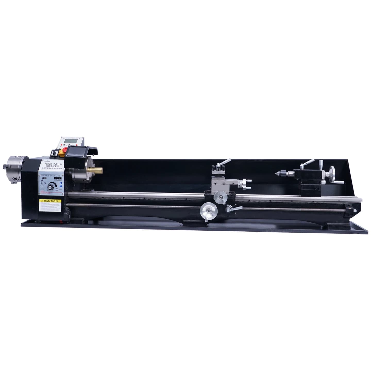 Tornio CNC Orizzontale Tongchen TC220PRO ad Alta Precisione per la Lavorazione e Riparazione di Stecche da Biliardo