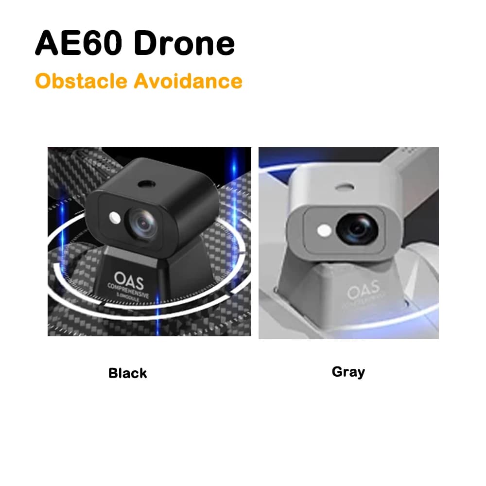 AE60 GPS Drone Original Spare Part AE60 Drone Obstacle Avoidance OAS Part Accessory Black / Gray
