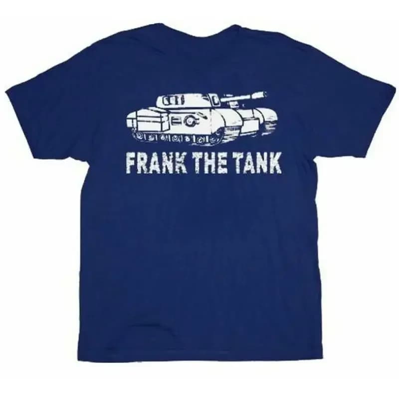 Maglietta leggera unisex per adulti Frank The Tank Old School Movie Pop Culture