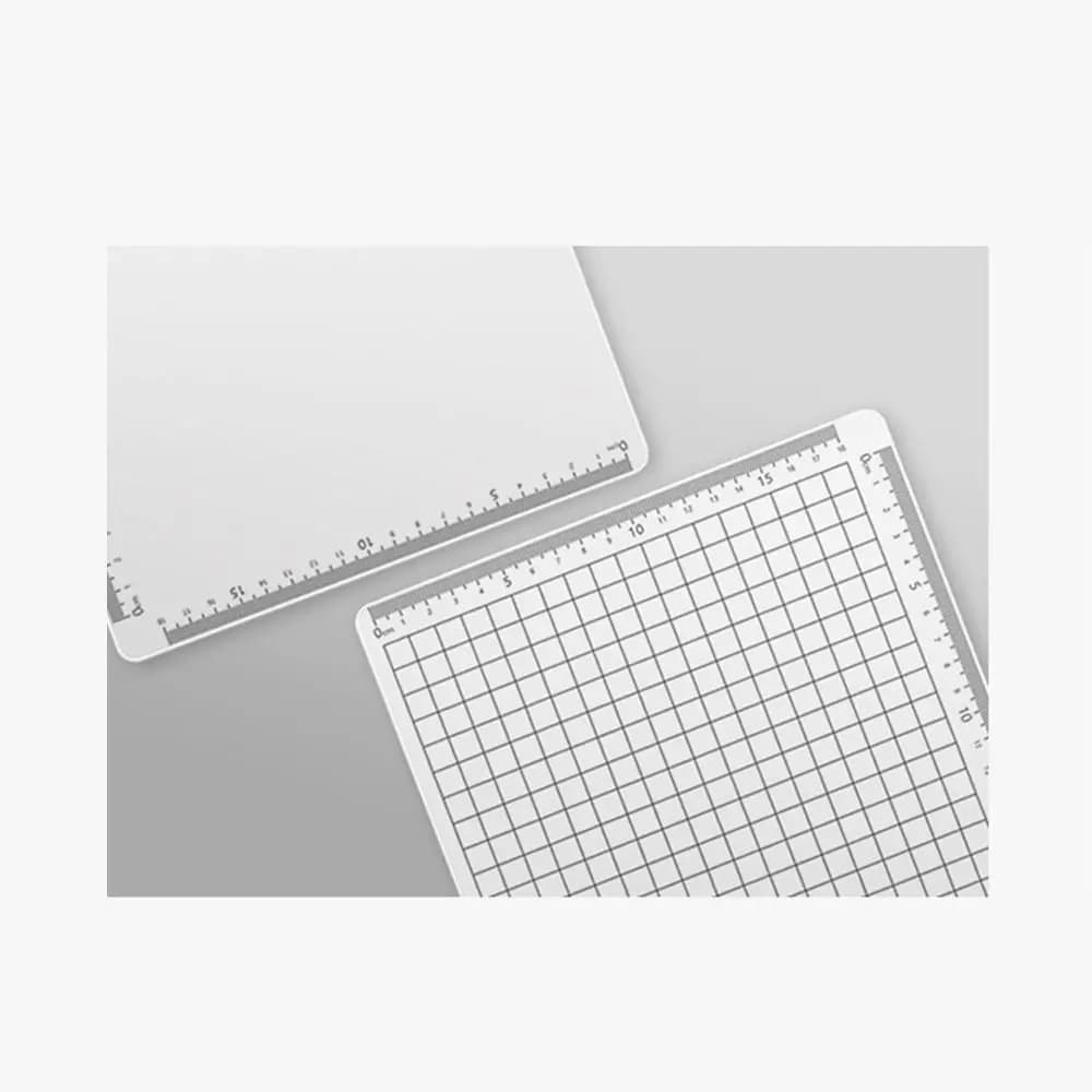 Anti Slip Pad Grid Sewing Cutting Mats PVC Grid Scale Transparent Ruler Board Waterproof A4 Writing Drawing Desk Pad Designer