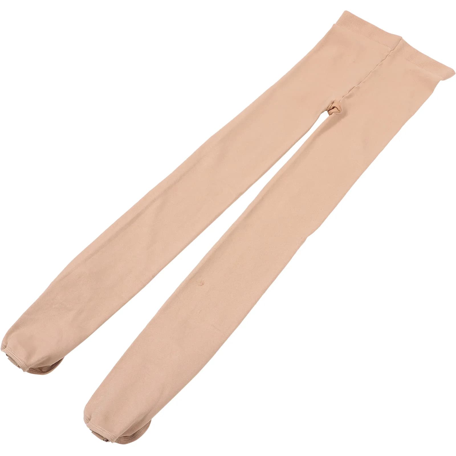 Thick Warm Skating Tights for Women Chinlon Ice Skating Pantyhose with Buckle Closure for Stability Outdoor Winter Sports Leg