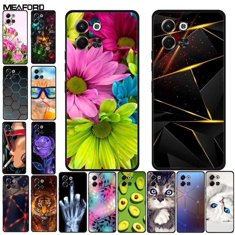 Custodia Morbida in Silicone per Tecno Spark 30 40, Cover Posteriore per Telefono Tecno Spark 30 5G, Custodie Morbide per Tecno Spark 30 5G, Fundas per Spark 40