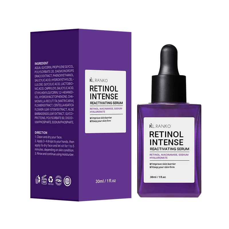 Retinol Essence Anti-wrinkles Pure Hyaluronic Acid Serum Face Anti Rugs Aging Lifting Face Reducing Lines Finelines of Eyes New