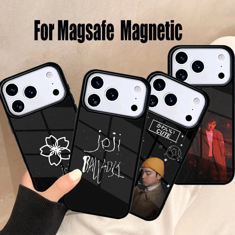 Cover Magnetica Wireless Magsafe Joji Miller per iPhone 17 Air 16e 15 14 13 12 11 Pro Max Plus
